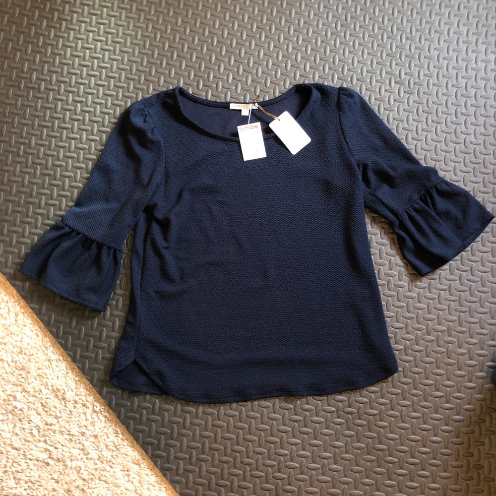 Never worn Navy blue top from TJMaxx